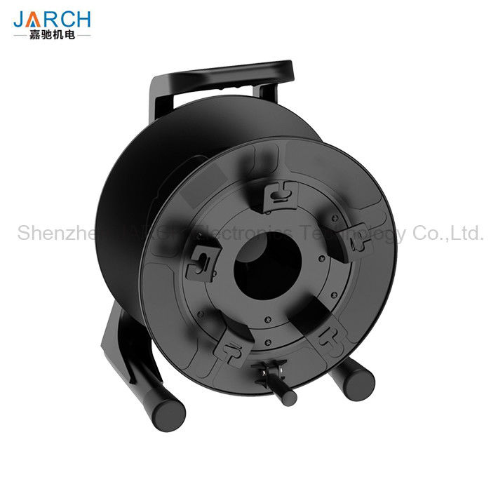Unbreakable Retractable Electric Cord Cable Reel 380mm Robust PC Material With Integrated Handle