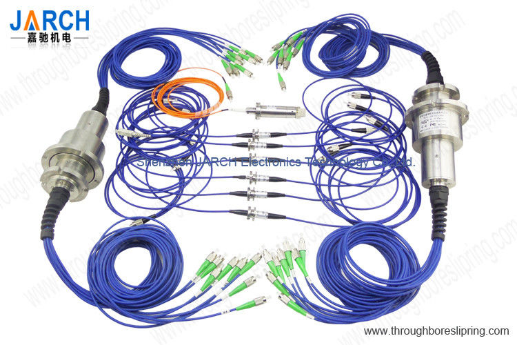 6 Channels Fiber Optic Rotary Joint