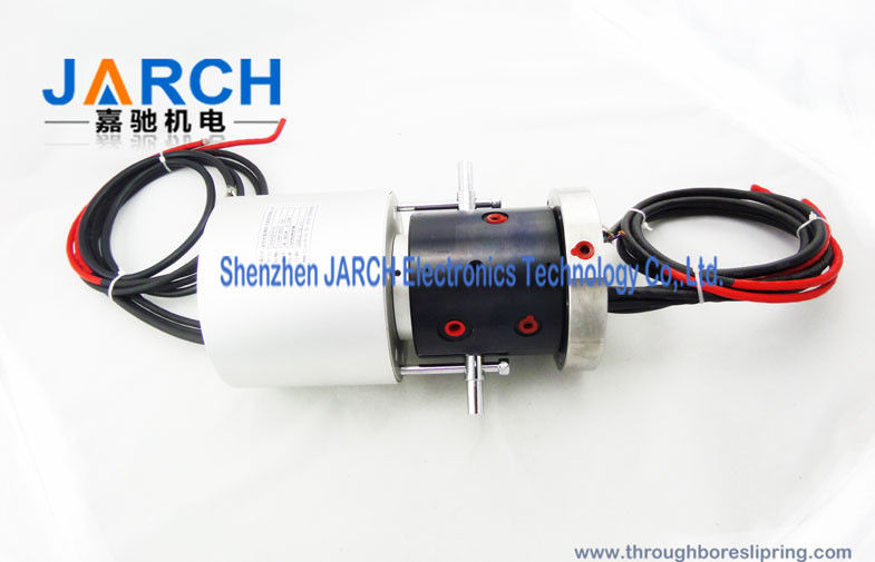 3-90A Rotating Electrical Connector Slip Ring 38.1mm 1 Passage Air Pneumatic Electric Rotary Union