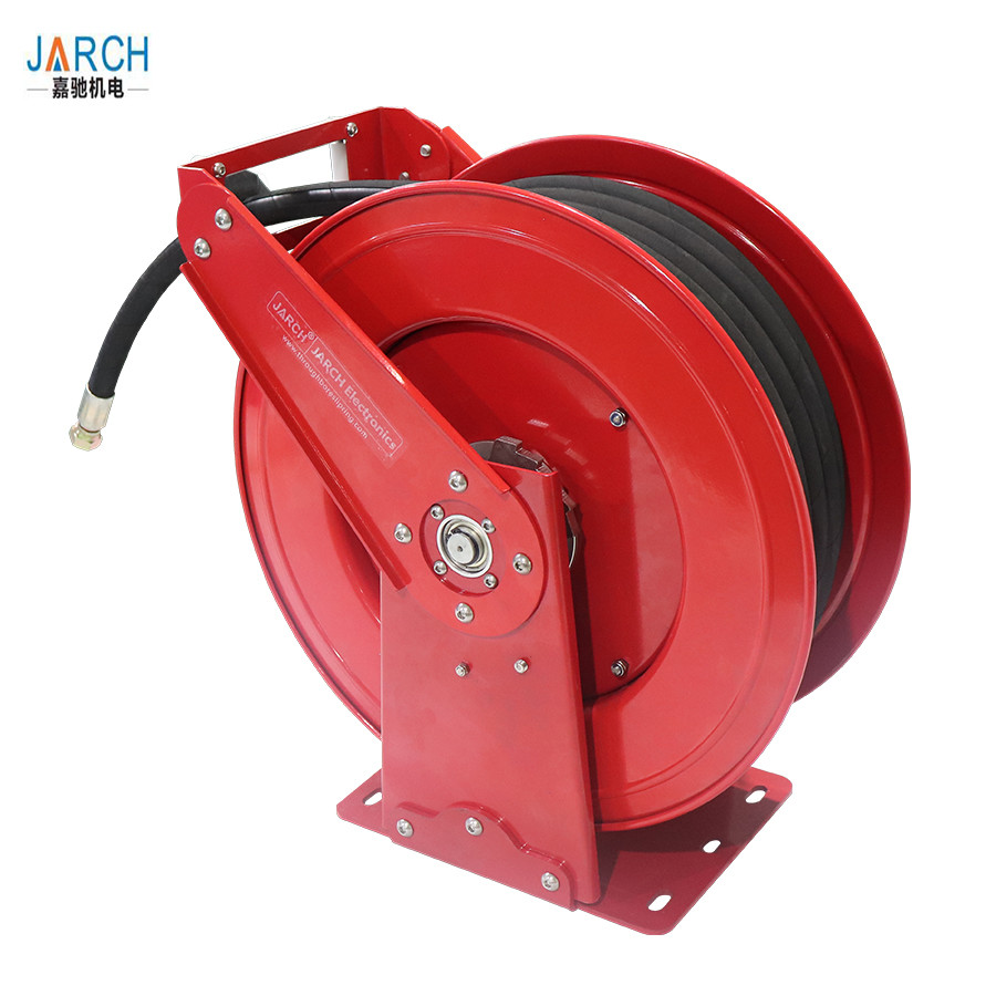 Gas Welding Retractable Hose Reel For Oxygen / Acetylene 200 Max Pressure