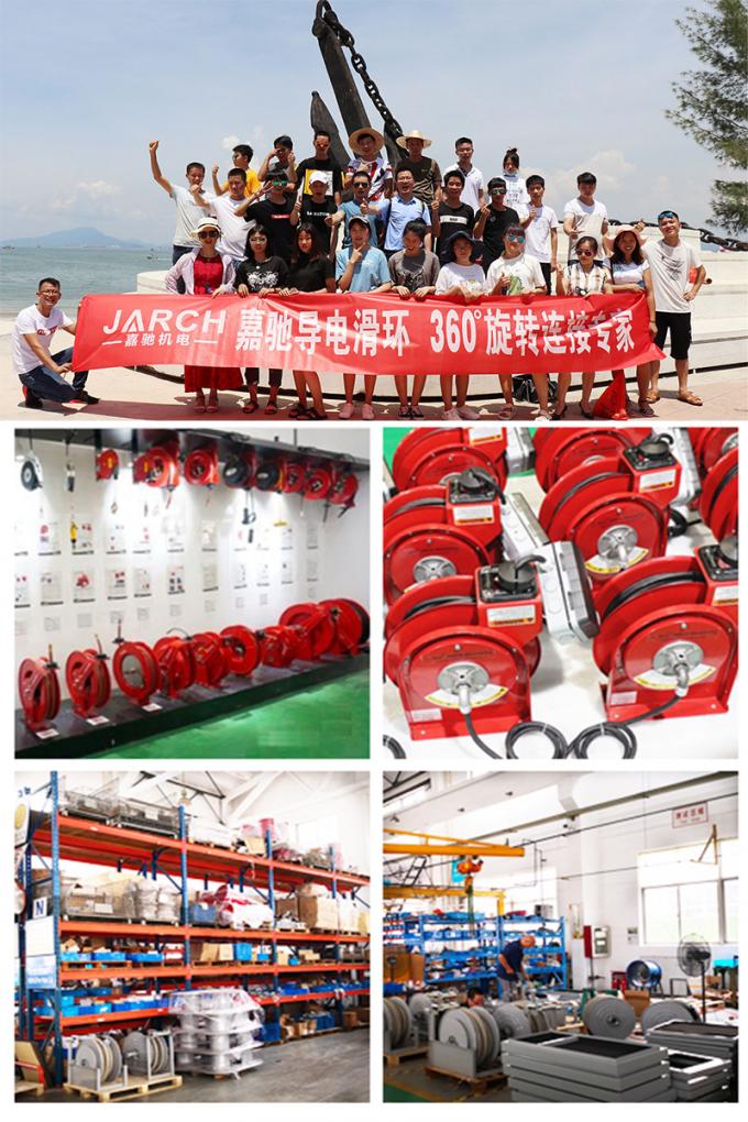 4m HDMI 2.0 Spring Reel Electric Cable Cord Reel HDMI Cable Reel ABS